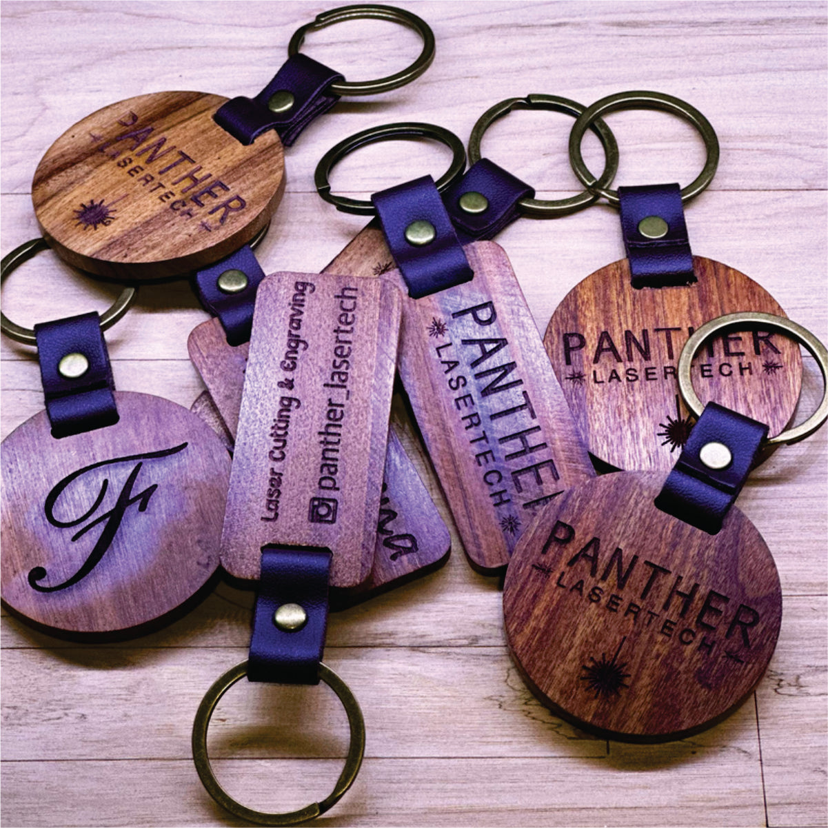 Wood Keychain