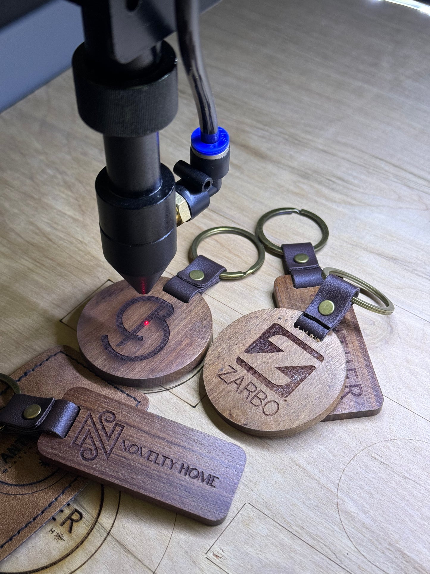 Wood Keychain