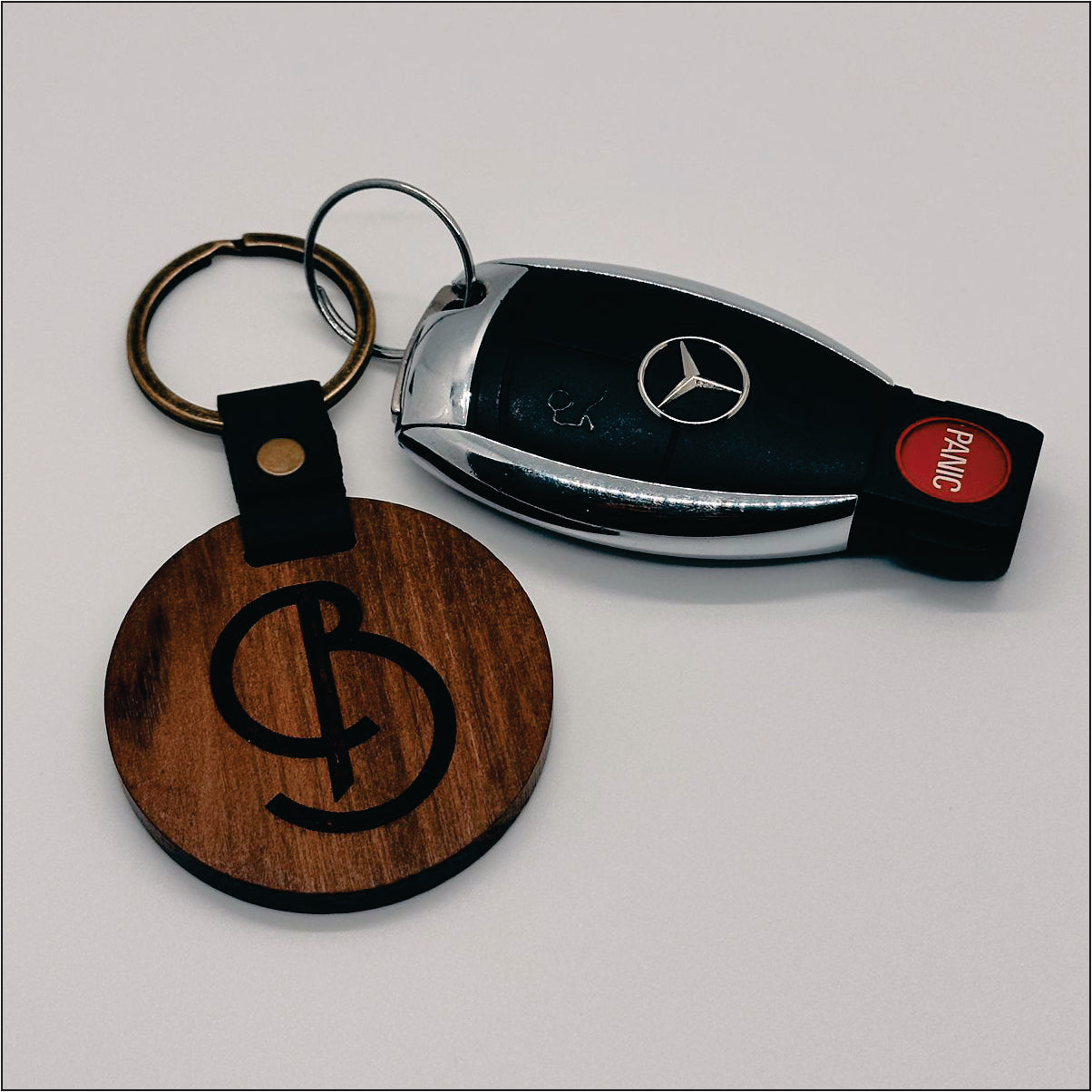 Wood Keychain